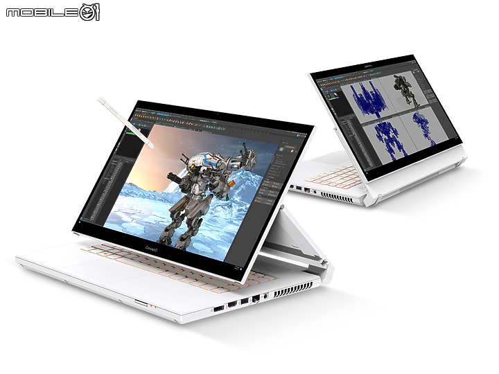 軟硬體全面升級! Acer 推出全新 ConceptD 創作者系列筆電!