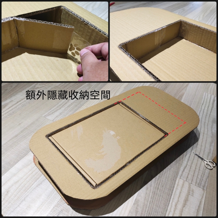 紙箱DIY-庫巴造型貓跳台&龍貓公車貓窩