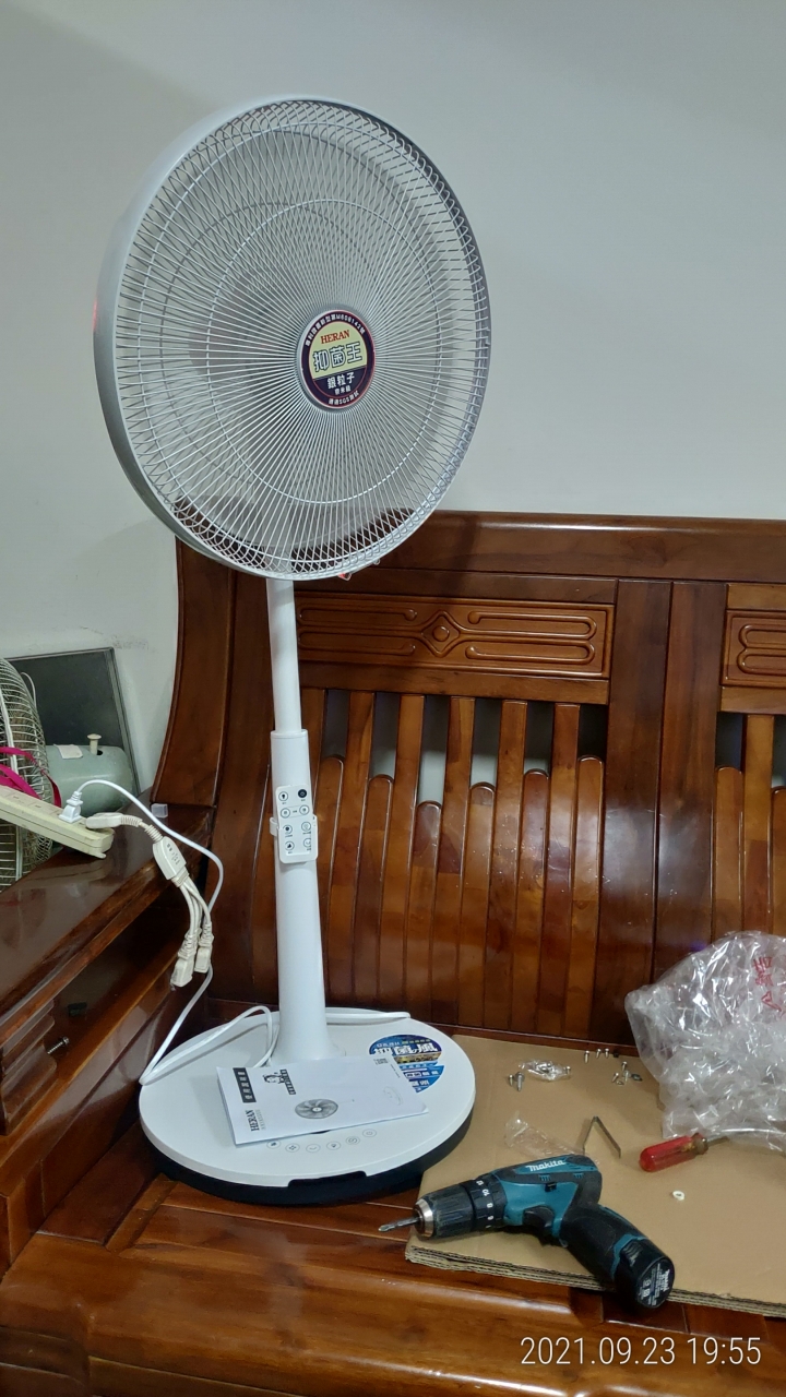 懶惰退貨文 禾X抑菌12級風有遙控器電風扇(有換貨成功
