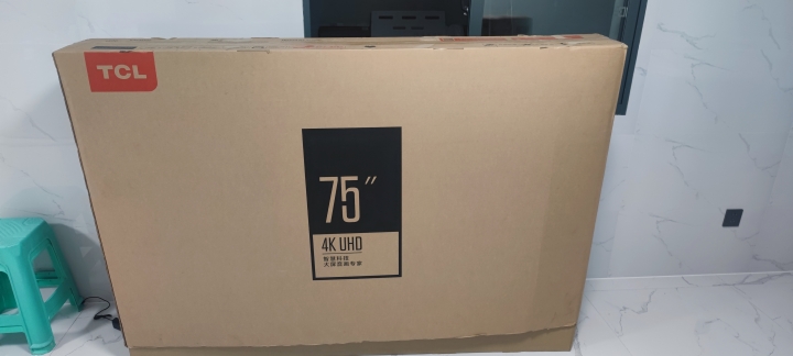 TCL 75C728 草率開箱