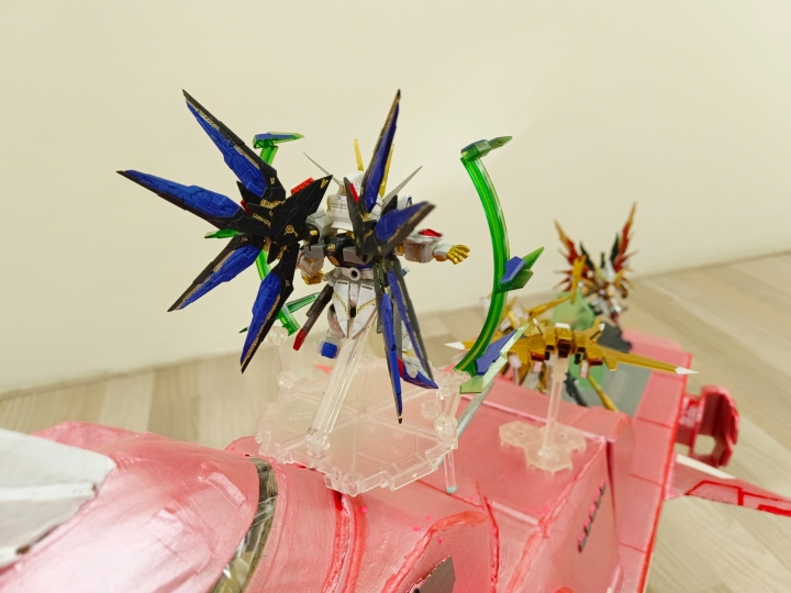 紙箱模型製作-SeedDestiny永恆號戰艦