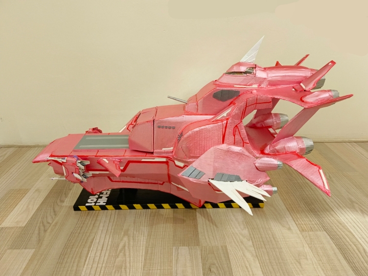 紙箱模型製作-SeedDestiny永恆號戰艦