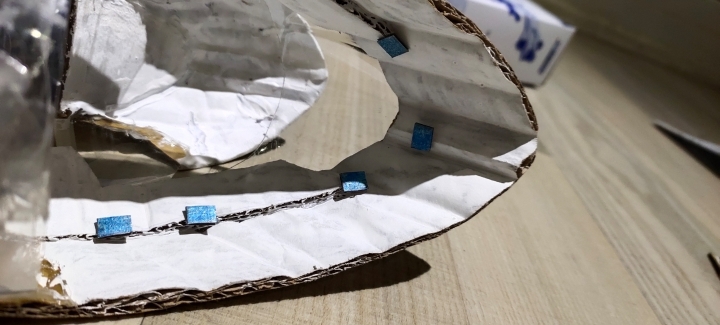 紙箱模型製作-SeedDestiny永恆號戰艦