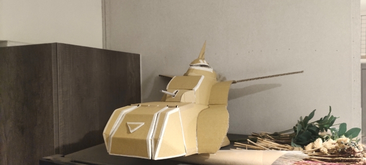 紙箱模型製作-SeedDestiny永恆號戰艦