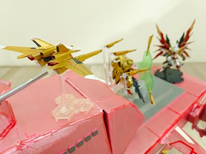 紙箱模型製作-SeedDestiny永恆號戰艦