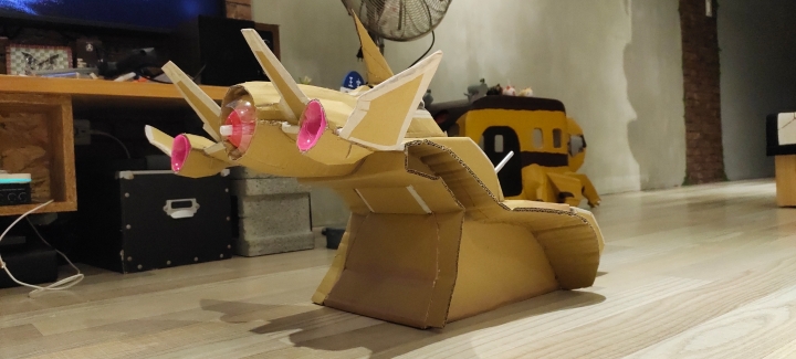 紙箱模型製作-SeedDestiny永恆號戰艦