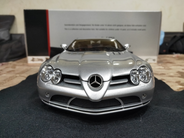 【模型開箱】12分之一的夢想! 1/12 CMC Mercedes-Benz SLR McLaren