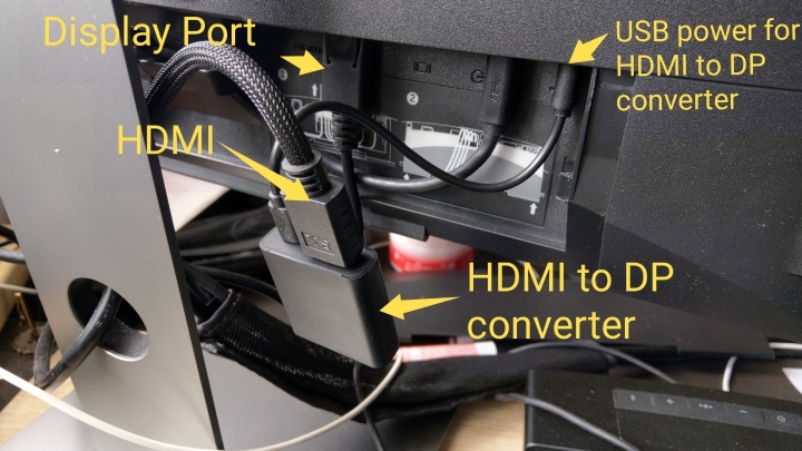 Dell monitor P2418H can't wake up