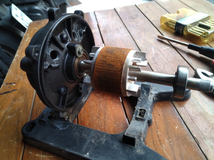 大井 加壓馬達 1/4 HP 拆機維修 換軸承及軸封