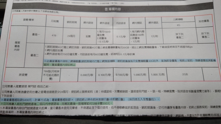 台哥攜碼到台星