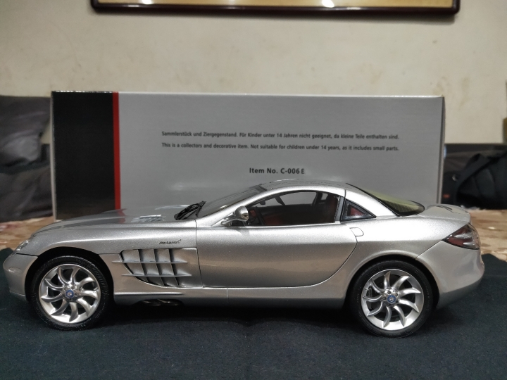 【模型開箱】12分之一的夢想! 1/12 CMC Mercedes-Benz SLR McLaren
