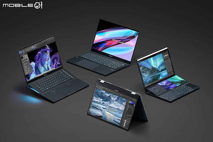 站穩 OLED 筆電市場 ASUS 推出多款 Zenbook 與 Vivobook 系列筆電新品