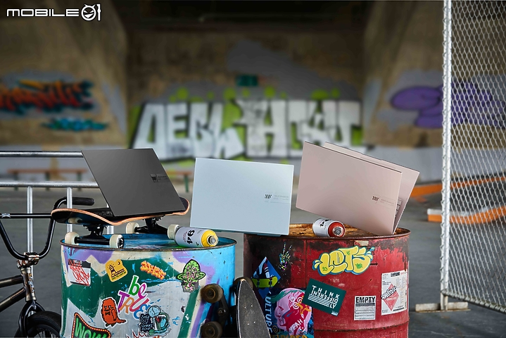 站穩 OLED 筆電市場 ASUS 推出多款 Zenbook 與 Vivobook 系列筆電新品