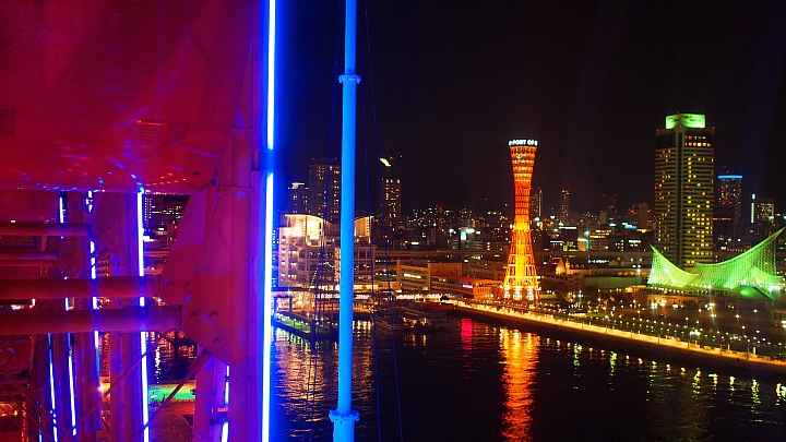 【兵庫縣】海港、高山、千萬夜景,浪漫告白就挑這!神戶港摩天輪+六甲山約會