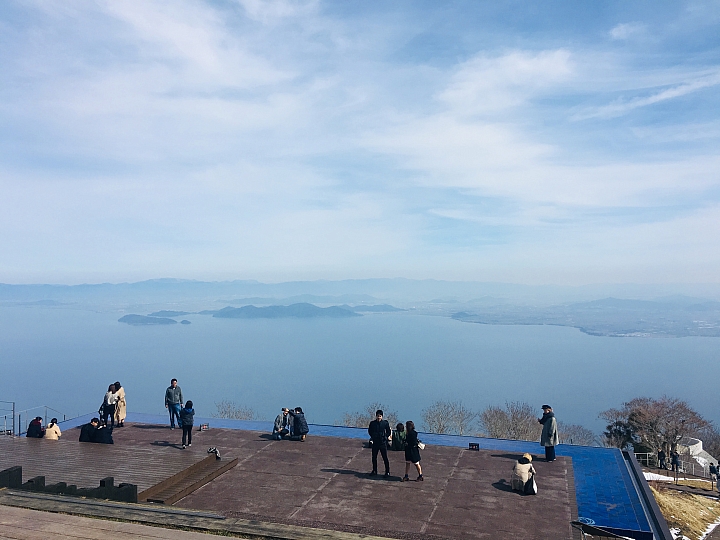 【滋賀縣】可以遠眺琵琶湖美景的露台咖啡「BIWAKO TERRACE」