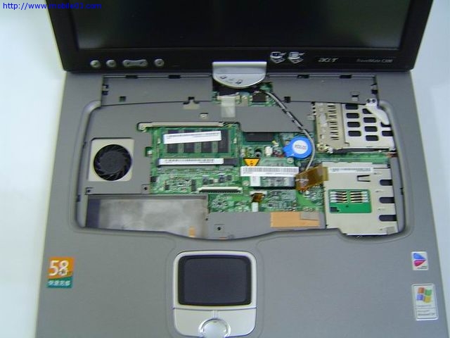 肢解 ---acer TravelMate C300---