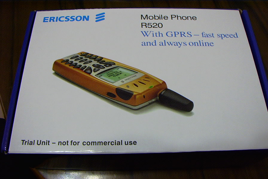Ericsson R520M 快速功能測試 !