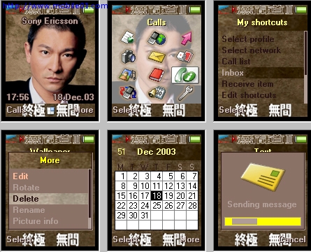 [分享T6X0/Z600]無間道lll  T610主題