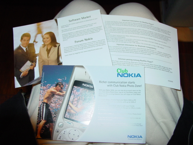 NOKIA 3650繁體中文版評測！〈硬體番外篇）