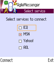 支援7650的icq msn aol yahoo軟體
