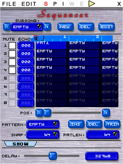 [軟體] Pocket Jam-第一款口袋型TB-303 之只要586KB!!!