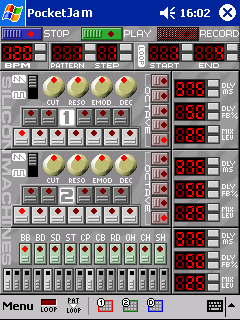 [軟體] Pocket Jam-第一款口袋型TB-303 之只要586KB!!!