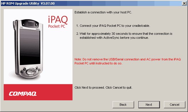 [新聞] iPAQ39XX 升級至 Pocket PC 2003 英文版出貨啦