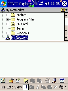 如何成功的用Resco Explorer 2003連上網芳!!!