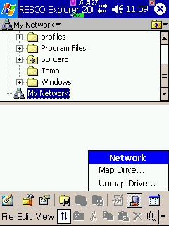 如何成功的用Resco Explorer 2003連上網芳!!!