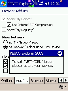 如何成功的用Resco Explorer 2003連上網芳!!!