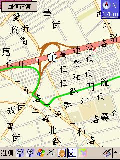 發現miomap與Magic E Map V3.6的差別