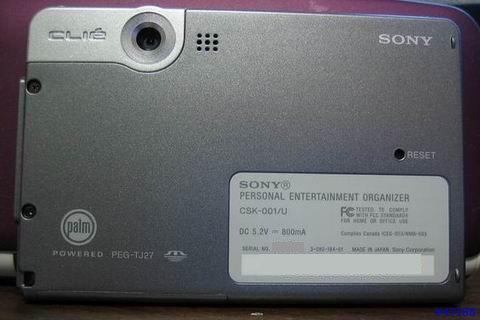 Sony clie TJ27 PDA 入手.....