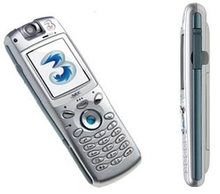 全球最平的3G手機"NEC c313"