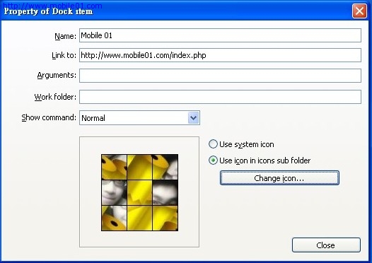[軟體]趣味實用快捷列for Win XP─Y'z Dock