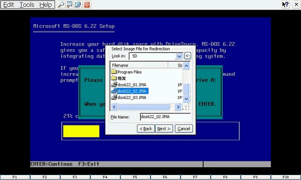 [教學]PocketDOS安裝MS-DOS教學（圖多，請耐心等候...^_^）