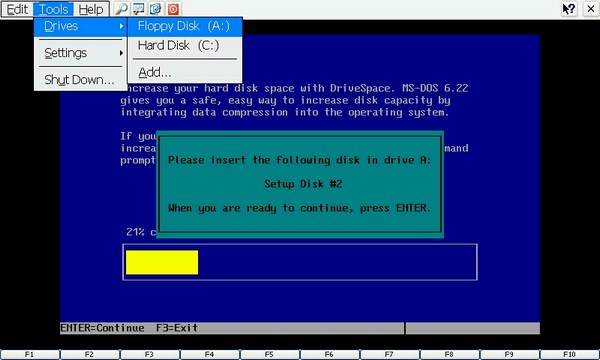 [教學]PocketDOS安裝MS-DOS教學（圖多，請耐心等候...^_^）
