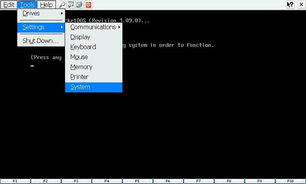 [教學]PocketDOS安裝MS-DOS教學（圖多，請耐心等候...^_^）