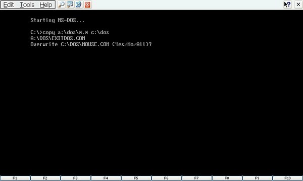 [教學]PocketDOS安裝MS-DOS教學（圖多，請耐心等候...^_^）
