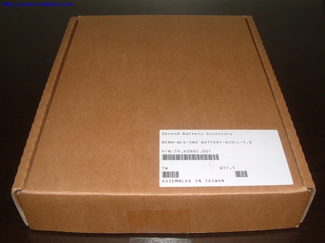 Benq Joybook 6000第二顆電池入手報告~~~~~