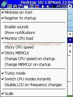 Pocket Hack Master (一) 簡易cpu監控調整速度常駐教學