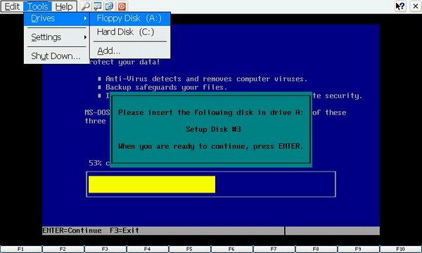 [教學]PocketDOS安裝MS-DOS教學（圖多，請耐心等候...^_^）