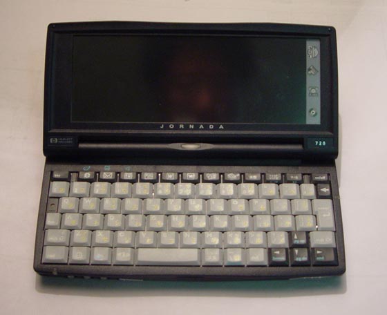 HP Jornada 720 (日文) 换英文ROM和键盘过程