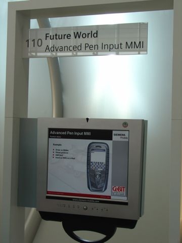 [Cebit 隨筆] Siemens Sx1 & MMI