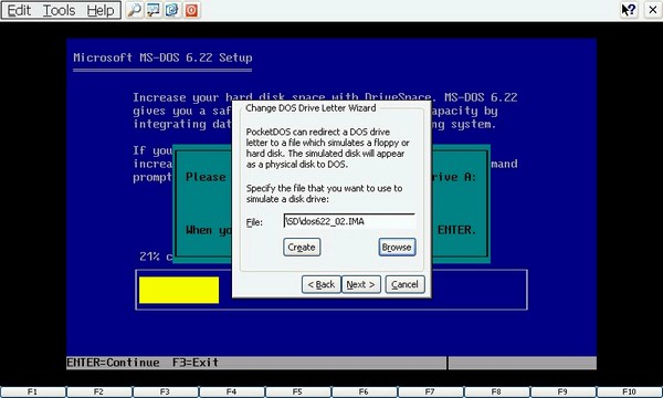 [教學]PocketDOS安裝MS-DOS教學（圖多，請耐心等候...^_^）