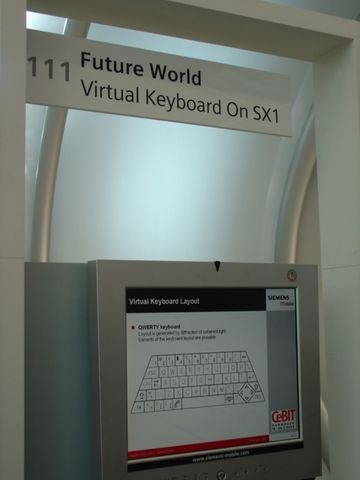 [Cebit 隨筆] Siemens Sx1 & MMI