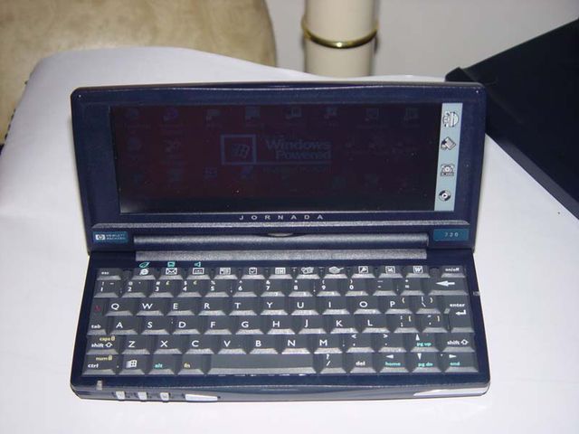 HP Jornada 720 (日文) 换英文ROM和键盘过程