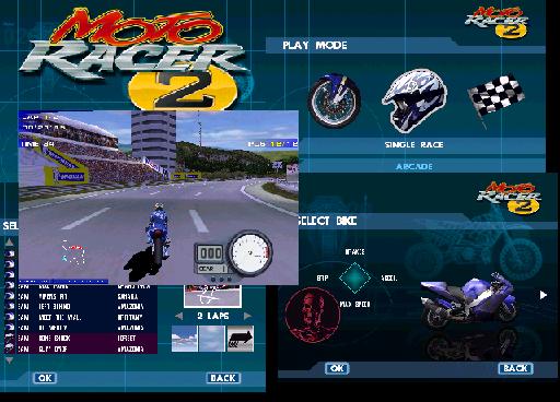懷念以前玩的遊戲....MOTO RACER .摩拖雷神1代
