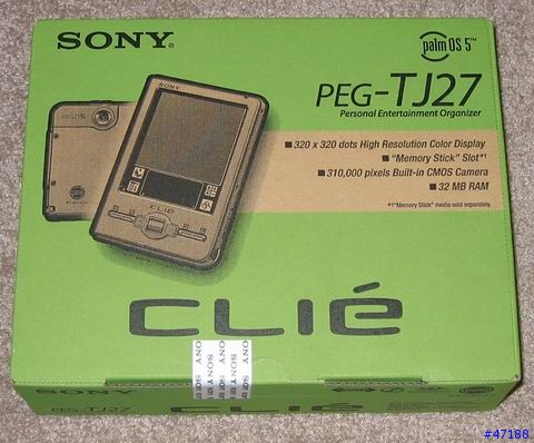 Sony clie TJ27 PDA 入手.....