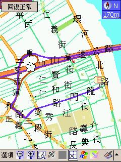 發現miomap與Magic E Map V3.6的差別
