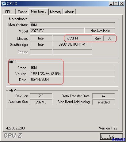 3種規格的 Ram 測試